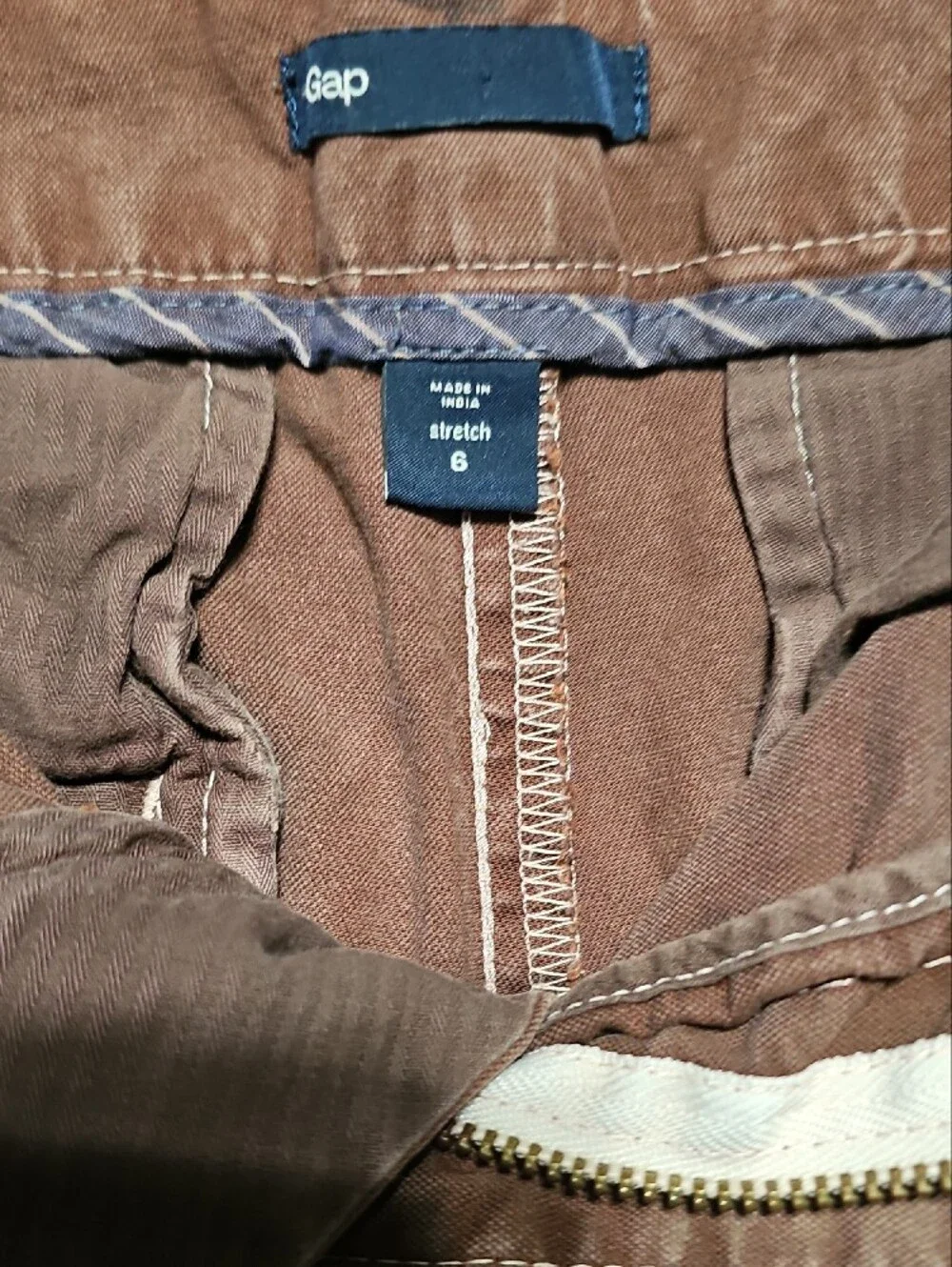 GAP Women's Rust Brown Casual Shorts